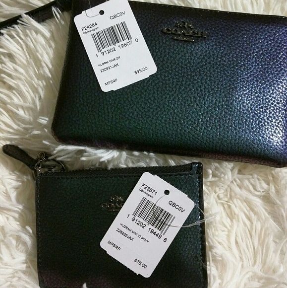 Coach Wristlet and ID Wallet - Picture 3 of 4